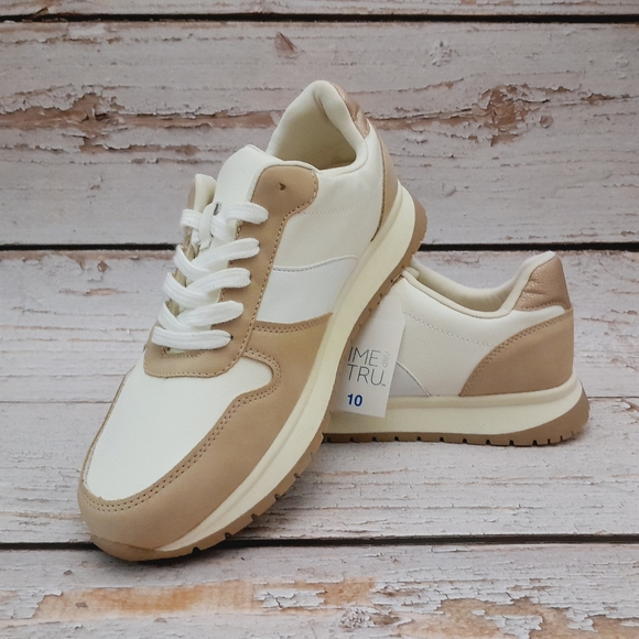 Women's Chunky Jogger Sneakers Shoes Size 10 Time and Tru NWT - Picture 1 of 11